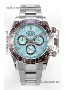Rolex Daytona 126506 Ice Blue Crystal Markers FREE SPRUNG MVMT Super Clone Watch 