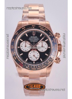 Rolex Daytona 126525 Le Mans Rose Gold FREE SPRUNG MVMT Super Clone Watch 