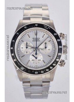 Rolex Daytona Paul Newman Steel Dial Custom Modded 4130 Mvnt Swiss Replica