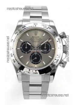 Rolex Daytona 126509 Silver Dial Stick Markers FREE SPRUNG MVMT Super Clone Watch 