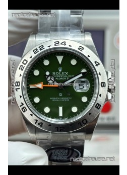 Rolex Explorer II Tree Hunter Green Dial Super Clone Watch 