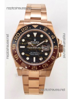 GMT Masters 126715CHNR Tiger Iron Dial Cal.3285 FREE SPRUNG MVMNT Super Clone 