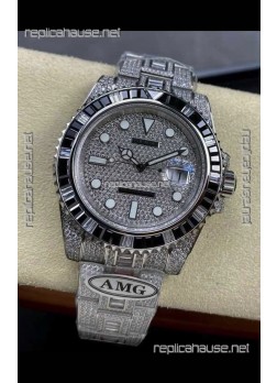 Rolex Submariner 116610 Iced Out Edition 1 Swiss Replica Watch 