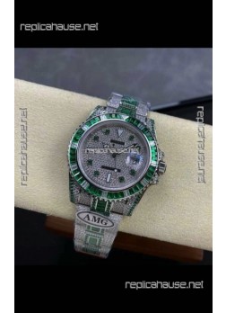 Rolex Submariner 116610 Iced Out Edition 6 Swiss Replica Watch 