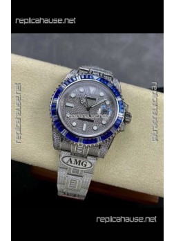 Rolex Submariner 116610 Iced Out Edition 13 Swiss Replica Watch 