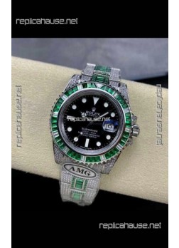 Rolex Submariner 116610 Iced Out Edition 16 Swiss Replica Watch 