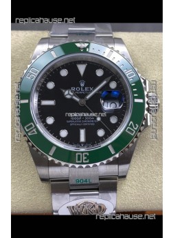 Rolex Submariner 126610LV Kermit FREE SPRUNG MVMNT Super Clone Watch 
