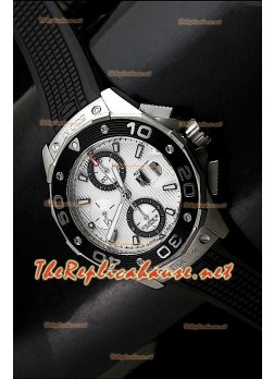 Tag Heuer Aquaracer Calibre 16 Swiss Watch in White Dial