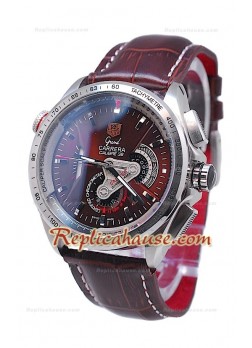 Tag Heuer Grand Carrera Calibre 36 Brown Face Automatic Watch