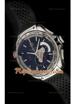 Tag Heuer Grand Carrera Basel Calibre 36 Replica Watch with Rubber Strap