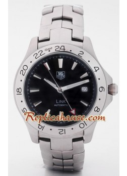 Tag Heuer Link Wristwatch - GMT Wristwatch TAGH187