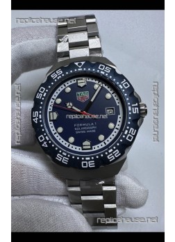 Tag Heuer Formula 1 Blue Dial Automatic Movement Japanese Replica Watch 