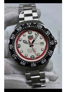 Tag Heuer Formula 1 White Dial Automatic Movement Japanese Replica Watch 