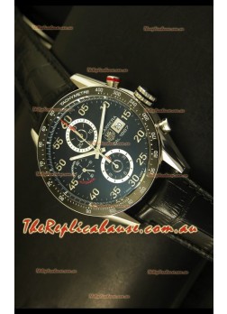 Tag Heuer Carrera Calibre 1887 Black Dial Timepiece - 1:1 Mirror Replica 