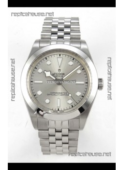 Tudor Black Bay 39MM Silver Dial Super Clone Watch 