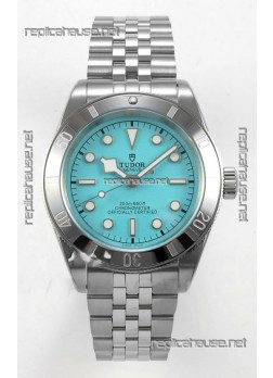 Tudor Black Bay 41 Tiffany Blue Dial Jubilee Super Clone Watch 