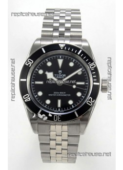 Tudor Black Bay 41 Black Dial and Bezel Jubilee Super Clone Watch 