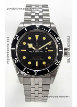 Tudor Black Bay 41 Black Dial and Bezel Jubilee Super Clone Watch 