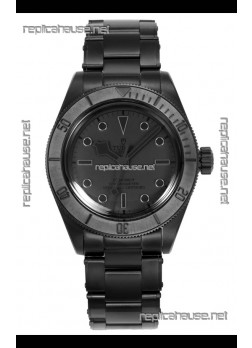 Tudor Black Bay PVD Case Black Dial Swiss Replica Watch 