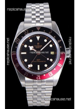 Tudor Black Bay GMT Red Dial Watch Blacl/Red Bezel Jubilee Super Clone Watch 