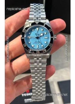 Tudor Black Bay 54 Lagoon Blue Dial 37MM Jubilee Super Clone Watch 