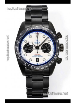 Tudor Heritage Black Bay Chrono White Dial Super Clone Watch 41MM