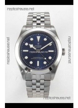 Tudor Black Bay 39MM Blue Dial Super Clone Watch 