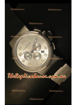 Ulysse Nardin Marine Chronograph Stainless Steel Arabic Dial - 1:1 Mirror Replica