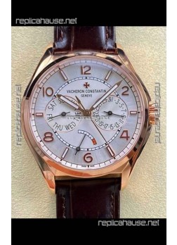 Vacheron Constantin Fiftysix Day-Date Rose Gold Super Clone Watch