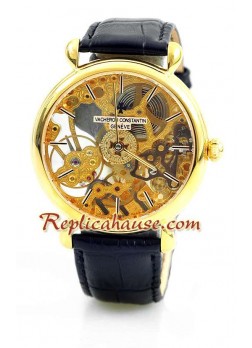 Vacheron Constantin Skeleton Swiss Wristwatch VCCTN60