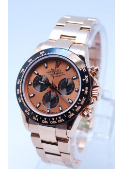 Rolex Daytona Chronograph MonoBloc Cerachrom Bezel with Rose Gold Dial and Body