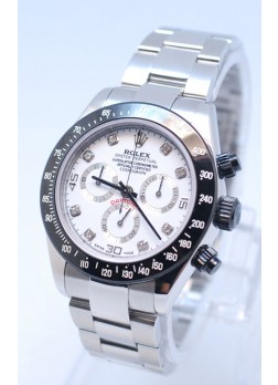 Rolex Project X Daytona Series II Limited Edition Cosmograph MonoBloc Cerachrom White Dial and Diamond Hour Markers