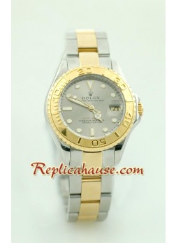 Rolex Yacht Master Two Tone Ladies Size ROLX858