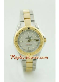 Rolex Yacht Master Two Tone Ladies Size ROLX803