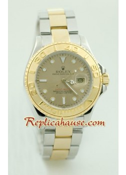 Rolex Yacht Master Two Tone Mid Sized ROLX855