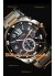 Calibre De Cartier Watch 42MM Black Dial Two Tone Case - 1:1 Mirror Replica Watch